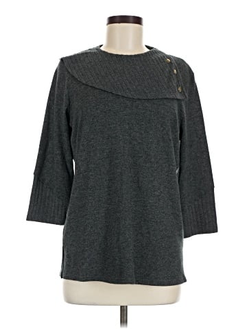 Adrienne Vittadini 3/4 Sleeve Top (view 1)