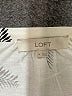 Ann Taylor LOFT 100% Polyester Silver Short Sleeve Blouse Size M - photo 7