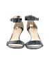 J.Crew 100% Leather Blue Wedges Size 9 - photo 2