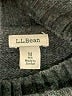 L.L.Bean Gray Turtleneck Sweater Size M - photo 7
