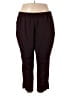 Active by Old Navy Solid Burgundy Active Pants Size 3X - photo 1