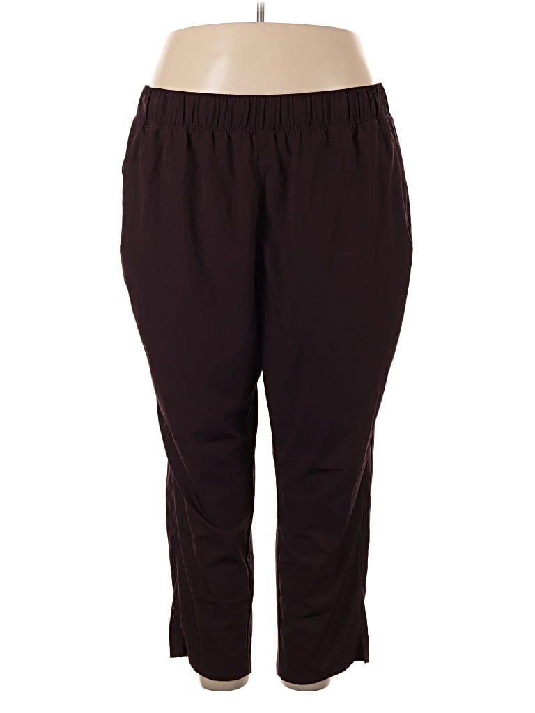 Pre-owned Active By Old Navy Active Pants In Burgundy