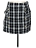Unbranded 100% Polyester Tweed Black Casual Skirt Size M - photo 1