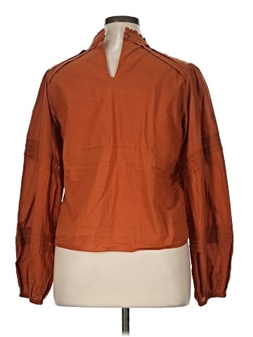 Derek Lam 10 Crosby Long Sleeve Blouse (view 2)