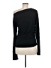 ALLSAINTS Black Long Sleeve Top Size 8 - photo 2