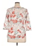 Almost Famous White 3/4 Sleeve Top Size XL - photo 2
