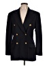 Ralph Lauren 100% Wool Solid Blue Black Wool Blazer Size 10 - photo 1