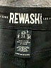 Rewash Solid Black Shorts Size 13 - photo 3