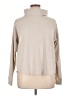 Splendid Tan Turtleneck Sweater Size XL - photo 1