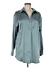 Pleione Teal Long Sleeve Blouse Size M - photo 1