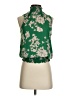 Sienna Sky 100% Polyester Green Sleeveless Blouse Size S - photo 1