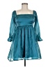 Thirty/Thirty 100% Polyester Teal Cocktail Dress Size M - photo 1