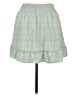 Shein 100% Polyester Green Casual Skirt Size 6 - photo 2