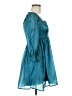 Thirty/Thirty 100% Polyester Teal Cocktail Dress Size M - photo 4