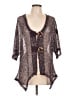 Keren Hart Brown Cardigan Size L - photo 1