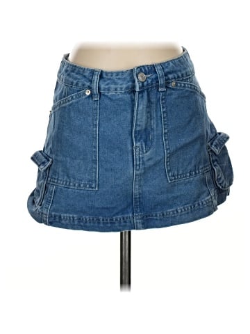 J for Justify Denim Skirt (view 1)