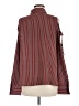 Hem & Thread 100% Polyester Stripes Red Sleeveless Blouse Size M - photo 2