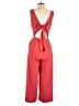 Wilfred 100% Polyester Solid Red Jumpsuit Size 4 - photo 2