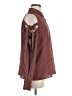 Hem & Thread 100% Polyester Stripes Red Sleeveless Blouse Size M - photo 4
