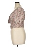 Louna 100% Rayon Pink Short Sleeve Blouse Size XL - photo 5