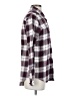 Pendleton Plaid Burgundy Long Sleeve Button-Down Shirt Size S - photo 4