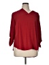 Maurices 100% Polyester Red 3/4 Sleeve Blouse Size 16 (1) - photo 1