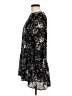 Olivaceous 100% Polyester Floral Black Casual Dress Size M - photo 5
