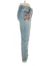 DressBarn Floral Blue Jeans Size 6 - photo 4