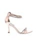 Badgley Mischka Silver Sandals Size 6 1/2 - photo 1