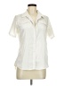 Pacific Trail Ivory Short Sleeve Blouse Size M - photo 1