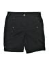 Chico's Solid Black Cargo Shorts Size Lg (2) - photo 1