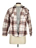Natural Reflections 100% Cotton Plaid Ivory Jacket Size M - photo 1