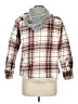 Natural Reflections 100% Cotton Plaid Ivory Jacket Size M - photo 2