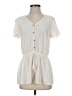 Assorted Brands Ivory Short Sleeve Blouse Size S - photo 1