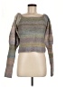 By Anthropologie Metallic Gray Pullover Sweater Size M - photo 1