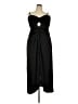 City Chic 100% Polyester Black Cocktail Dress Size 18 Plus (M) - photo 1