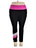 Torrid Color Block Pink Active Pants Size 4X Plus (4) - photo 1