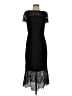Kay Unger 100% Polyester Black Cocktail Dress Size 4 - photo 1