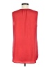 CAbi 100% Polyester Red Sleeveless Blouse Size M - photo 2