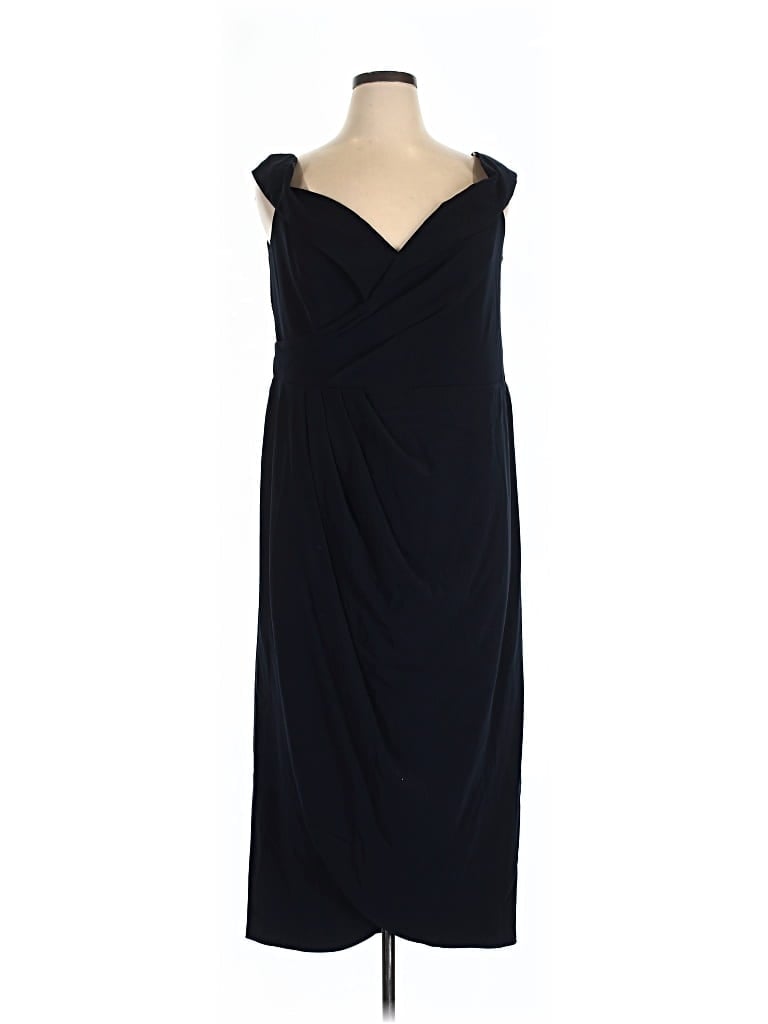 Pre-owned City Chic Cocktail Dress In Black