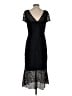 Kay Unger 100% Polyester Black Cocktail Dress Size 4 - photo 2