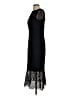 Kay Unger 100% Polyester Black Cocktail Dress Size 4 - photo 5
