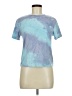 Shein Tie-dye Blue Short Sleeve T-Shirt Size 9 - photo 1