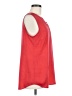 CAbi 100% Polyester Red Sleeveless Blouse Size M - photo 4