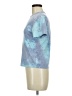 Shein Tie-dye Blue Short Sleeve T-Shirt Size 9 - photo 5