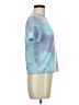 Shein Tie-dye Blue Short Sleeve T-Shirt Size 9 - photo 4