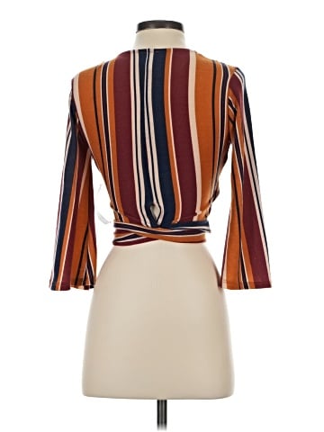 Fashion Magazine 3/4 Sleeve Blouse (view 2)