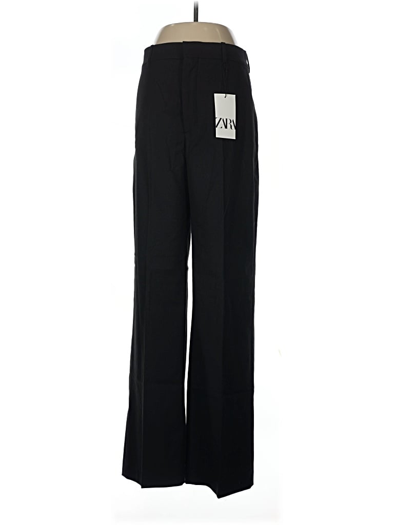 Pre-owned Zara Dress Pants In Black