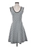 Assorted Brands Polka Dots Gray Casual Dress Size S - photo 1