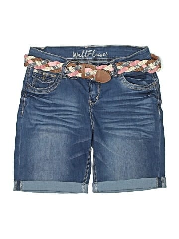 Wallflower Denim Shorts (view 1)